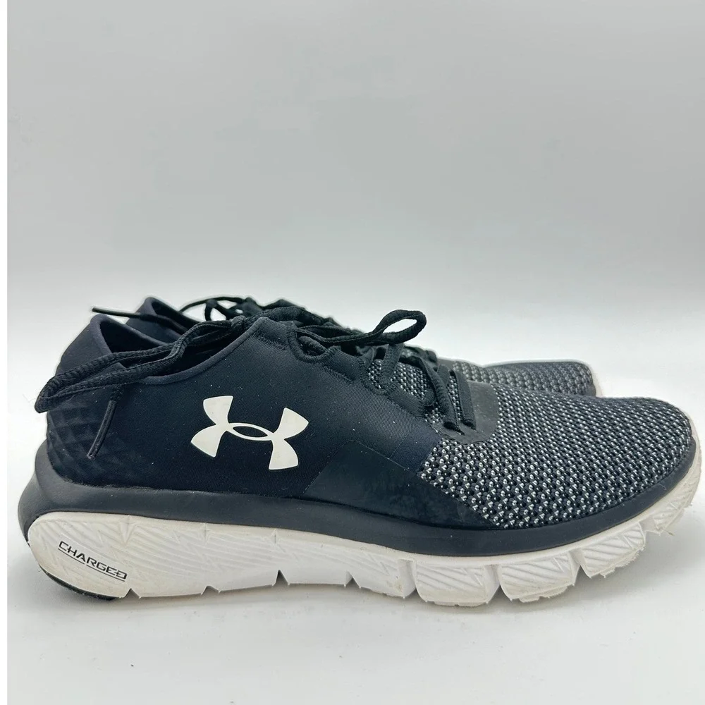 Under‎ Armour Speedform Fortis 2 Running Shoes Womens 8 Black Charged Cushioning